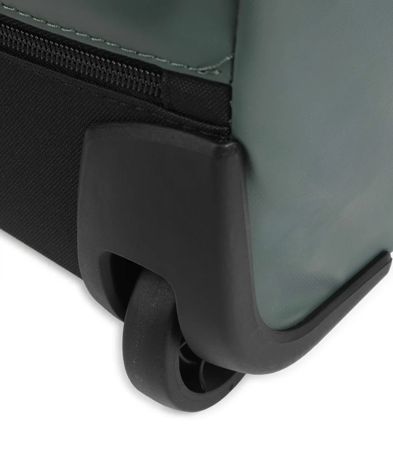 Mandarina Duck Coated Sac à dos à roulettes deep green