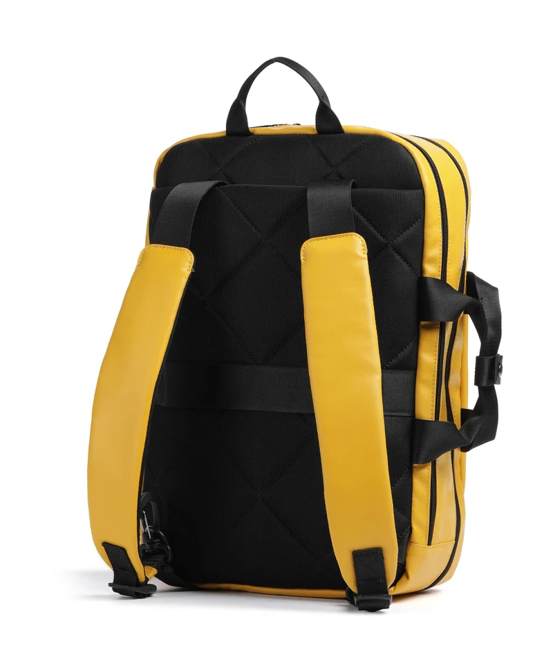 Mandarina Duck Coated Sac à main porté dos duck yellow