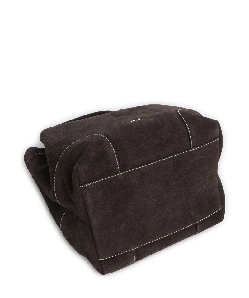 Abro Suede Essential Medium Sac à main dark brown