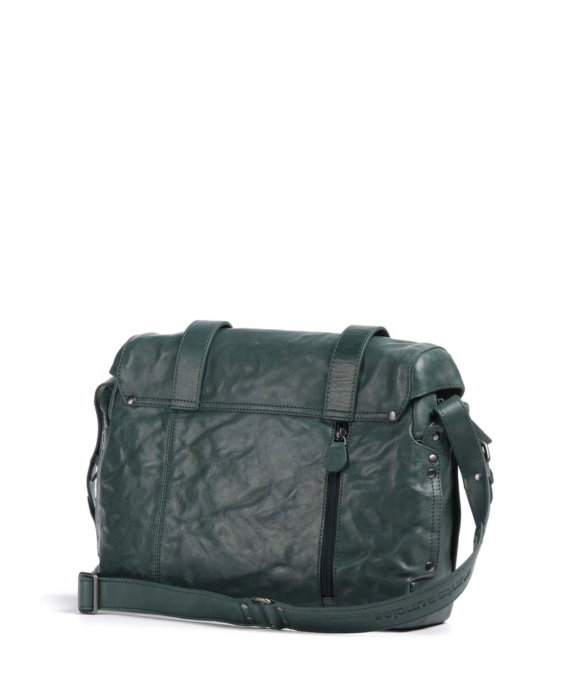 Aunts & Uncles Grandma's Luxury Club Mrs. Honey Pie Sac messager green jewel