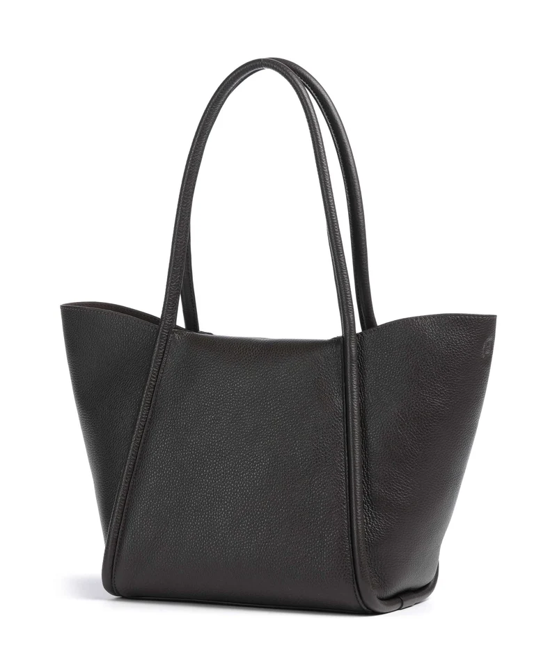 Abro Agave Willow Small Cabas dark brown