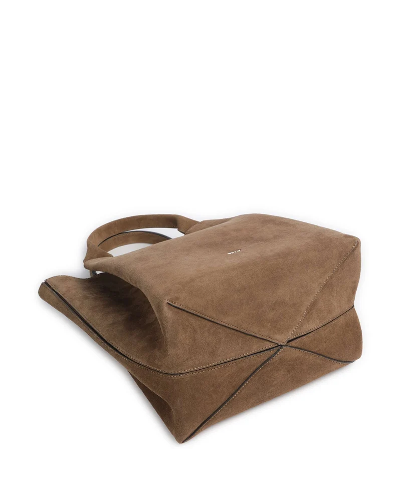 Abro Suede Essential Medium Sac à main khaki
