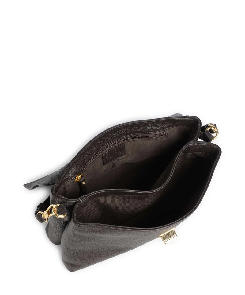 Abro Agave Twist Sac porté épaule dark brown