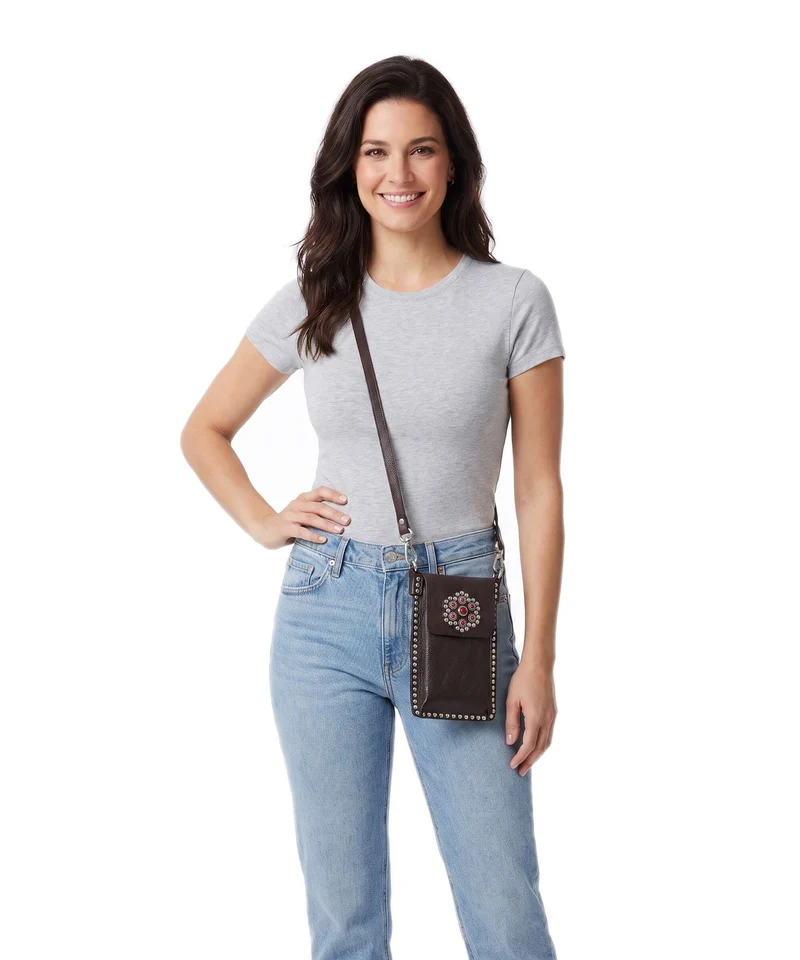 Campomaggi Pochette telephone moro