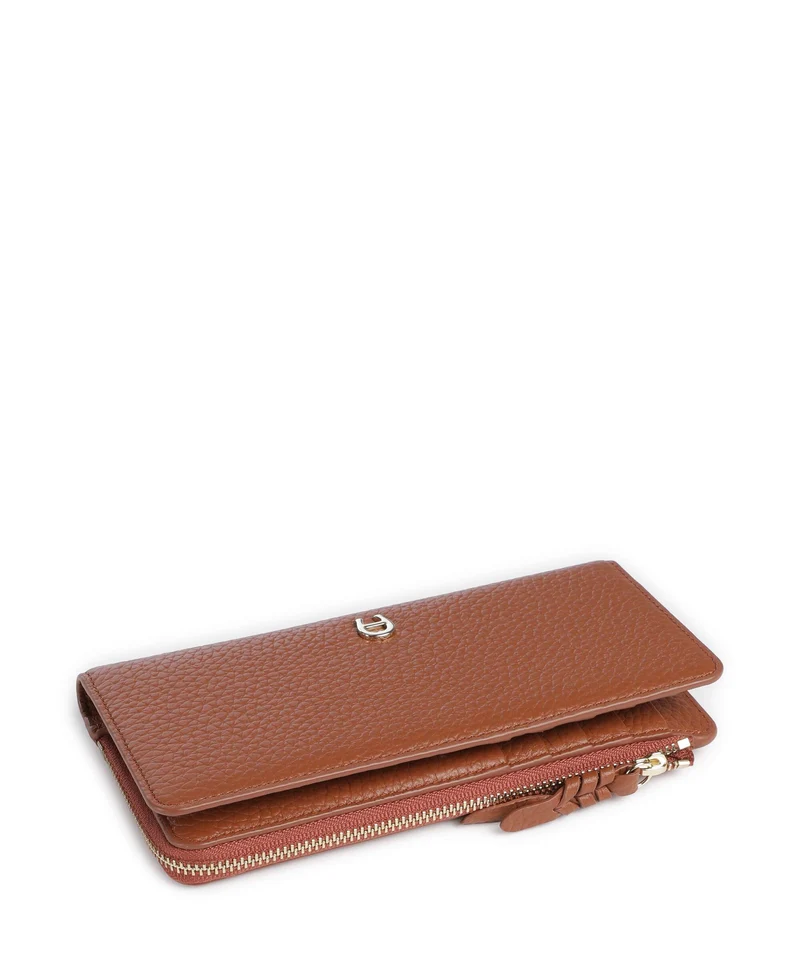 Aigner Carré Soft Portefeuille cognac brown