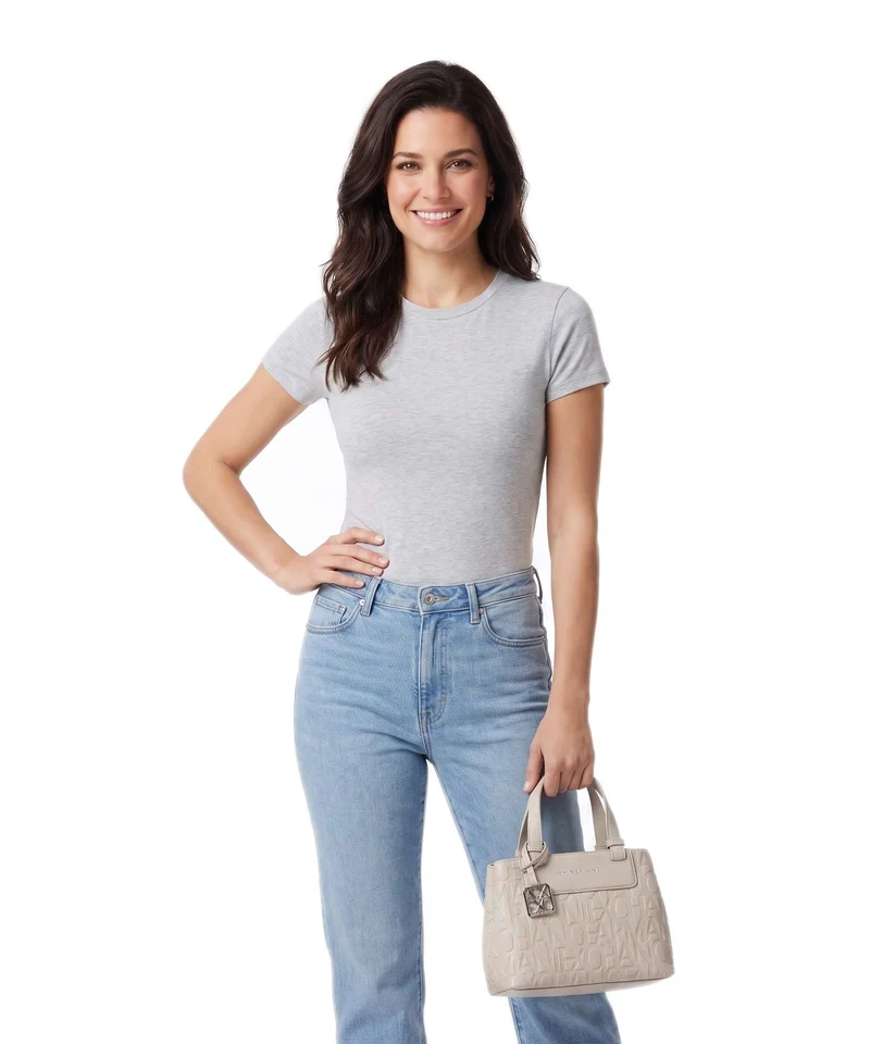 Armani Exchange Liz Monogram S Sac à main script