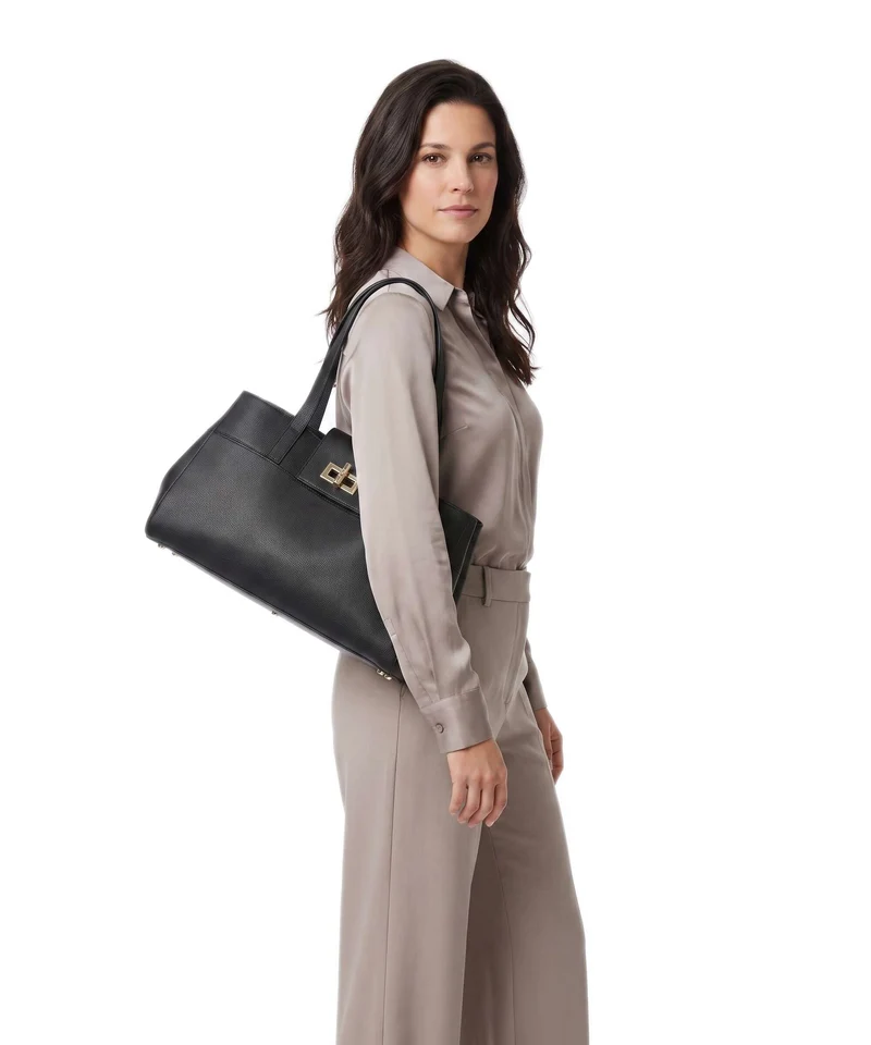 Furla Amelia L Cabas nero