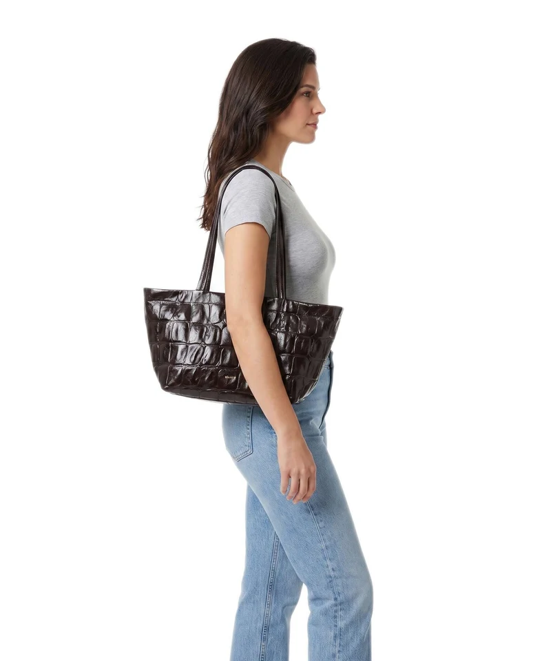 Abro Maxxi Cocco Alba Sac porté épaule dark brown