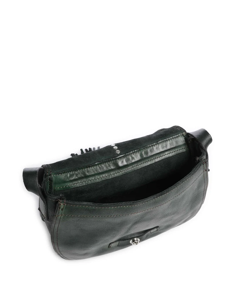 Campomaggi Sac bandoulière green bottle