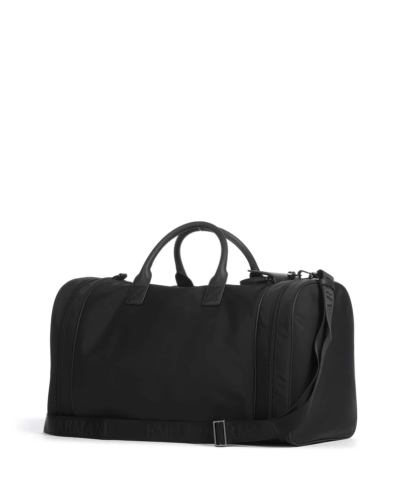 Emporio Armani Nylon Recycled 0 Sac week-end black beauty