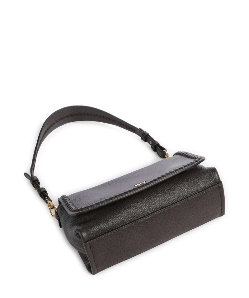 Abro Agave Signature Sac porté épaule dark brown