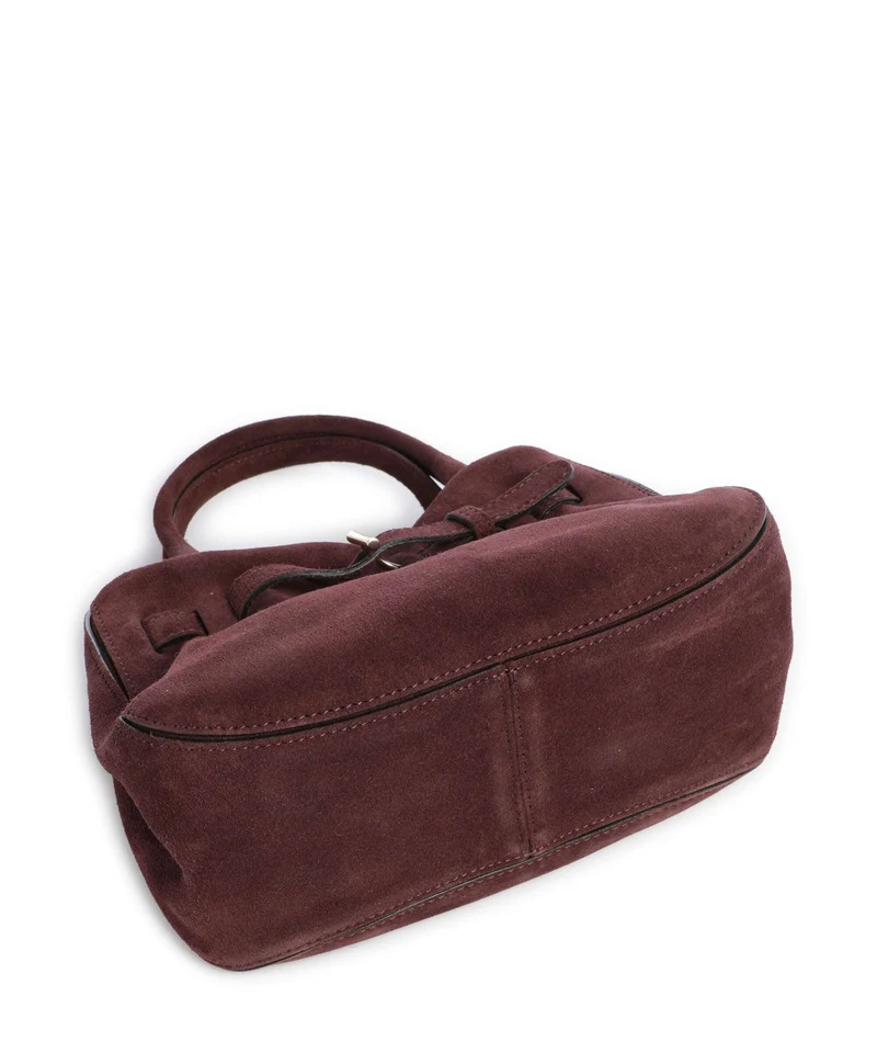 Abro Suede Jill Sac à main burgundy