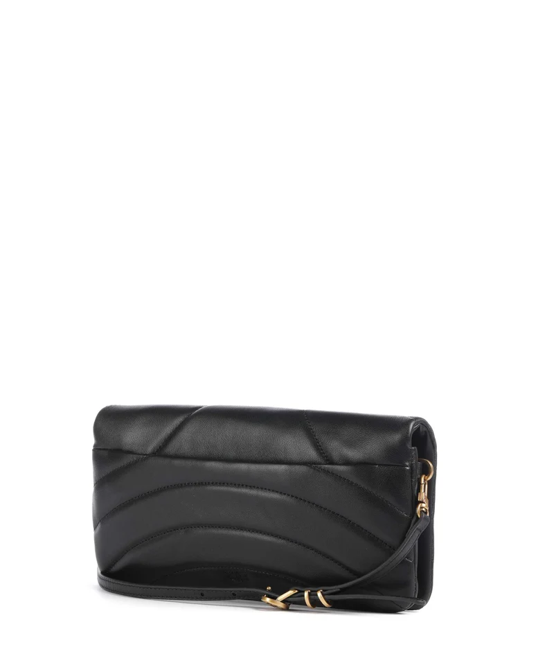 Pinko Click Horizontal Classic Sac bandoulière nero/antique gold
