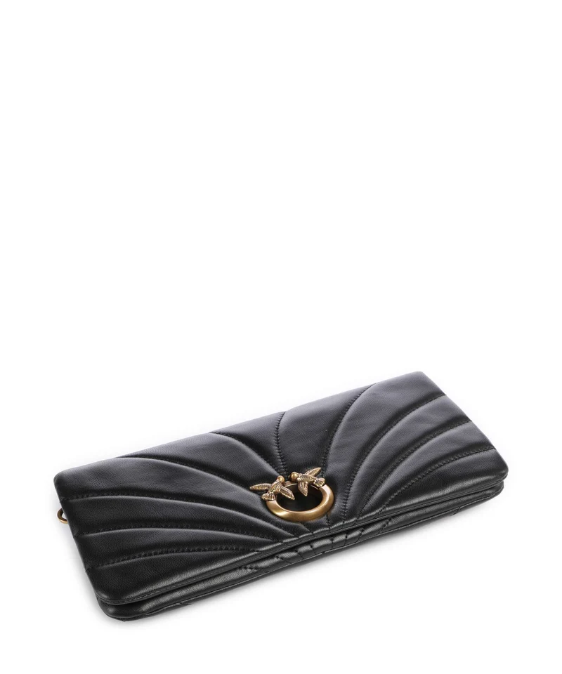 Pinko Click Horizontal Classic Sac bandoulière nero/antique gold