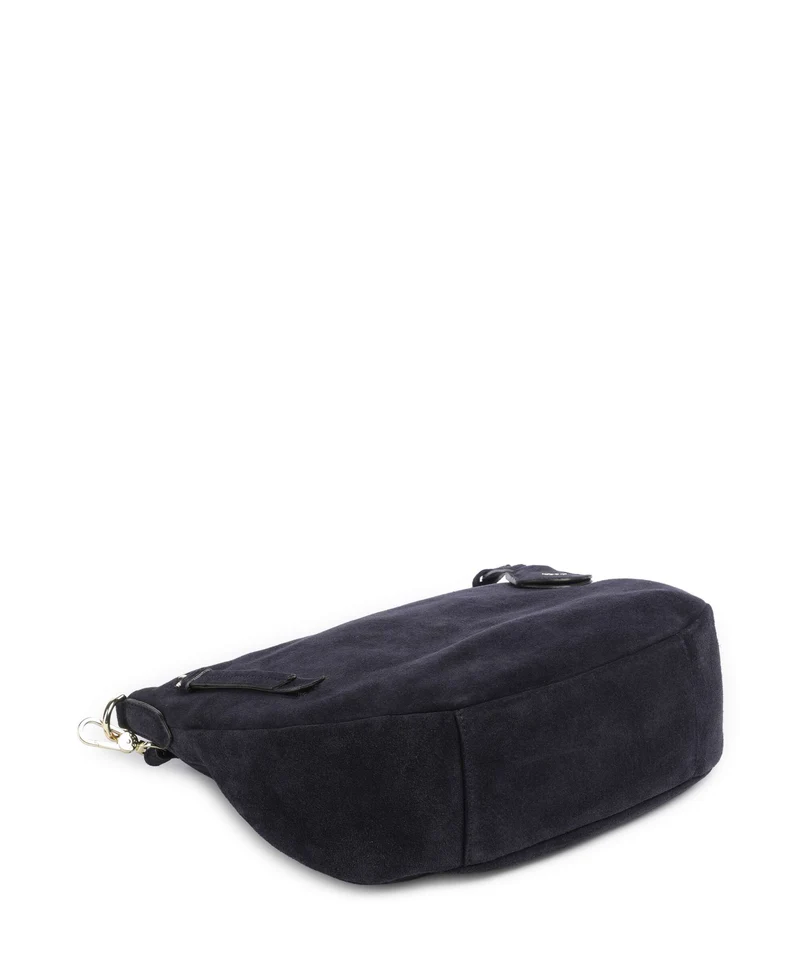 Abro Suede Juna Small Sac fourre-tout navy