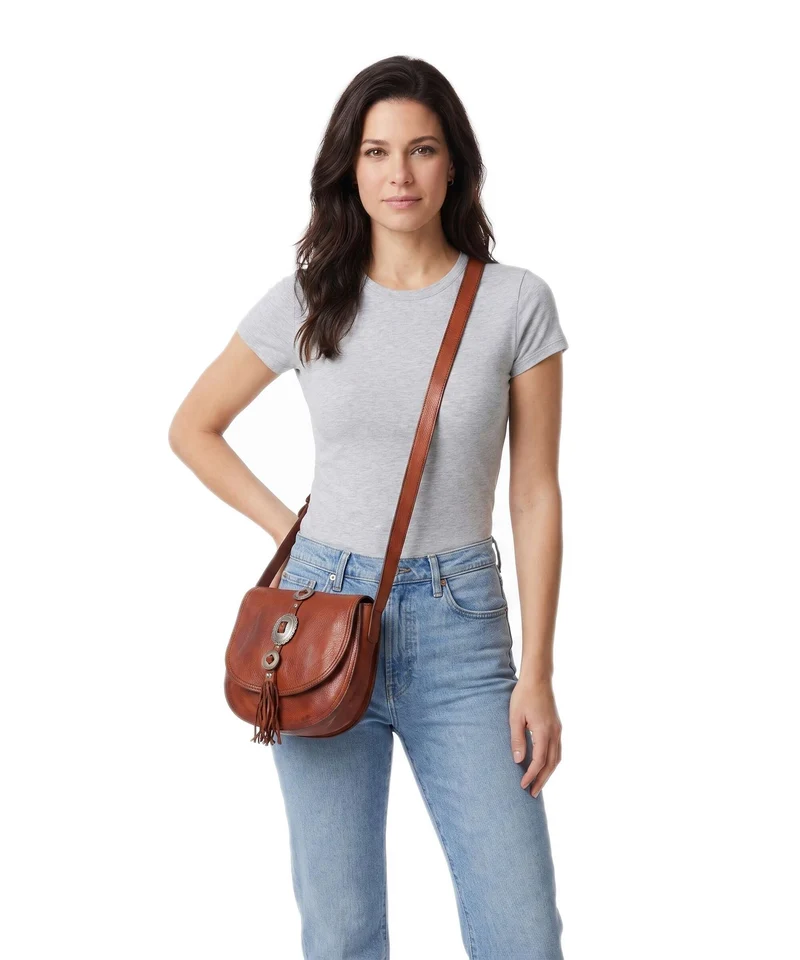 Campomaggi Sac bandoulière cognac