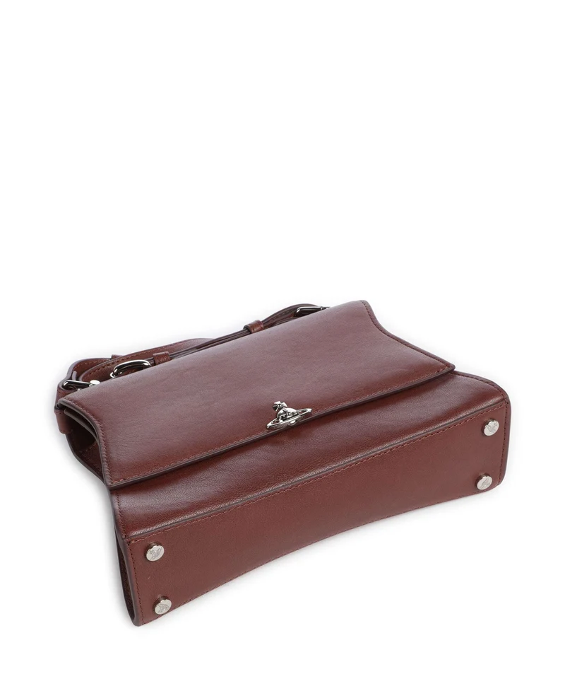 Vivienne Westwood Bianca Supple Small Sac porté épaule chestnut