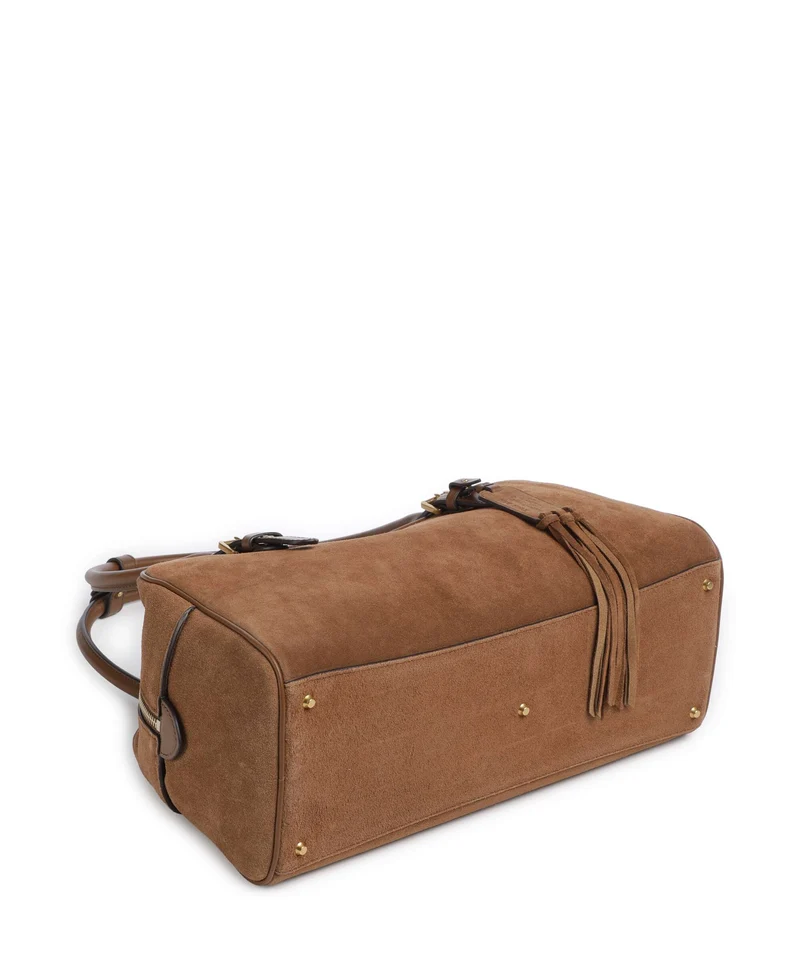 Lauren Ralph Lauren Marcy Large Sac porté épaule light tobacco