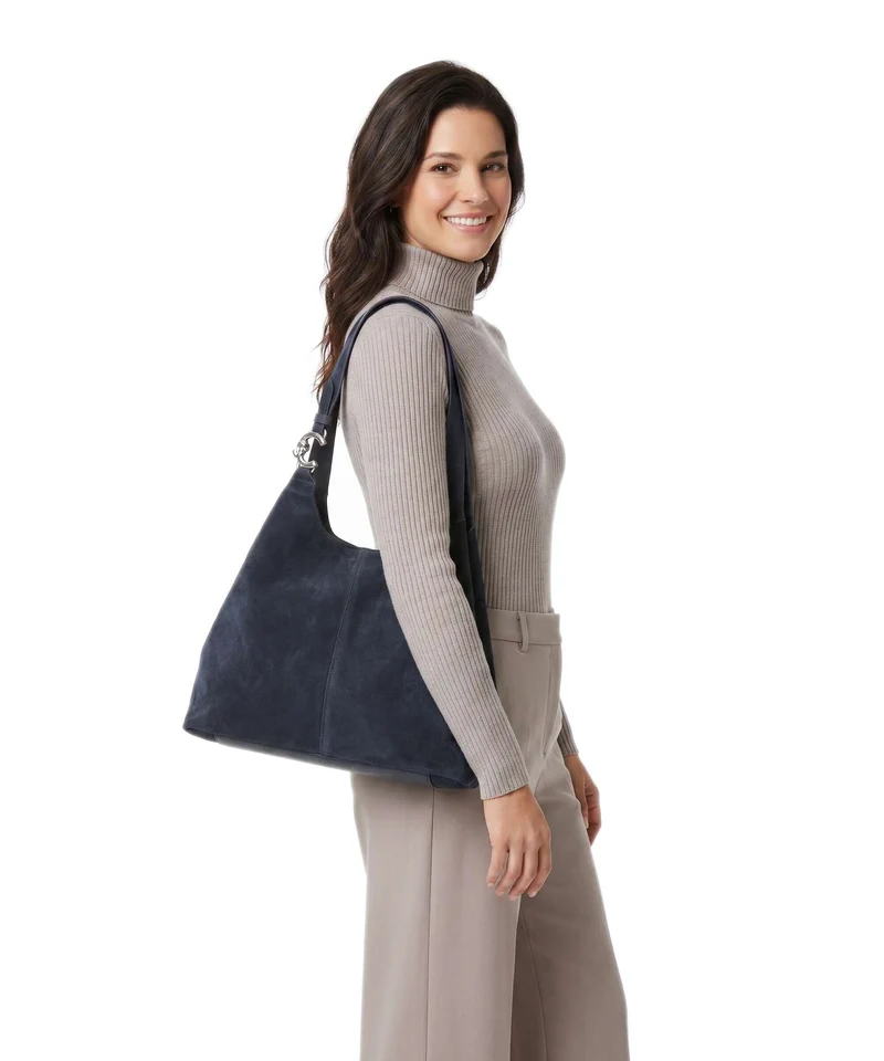 Coccinelle C-Easy Suede Sac fourre-tout midnight blue