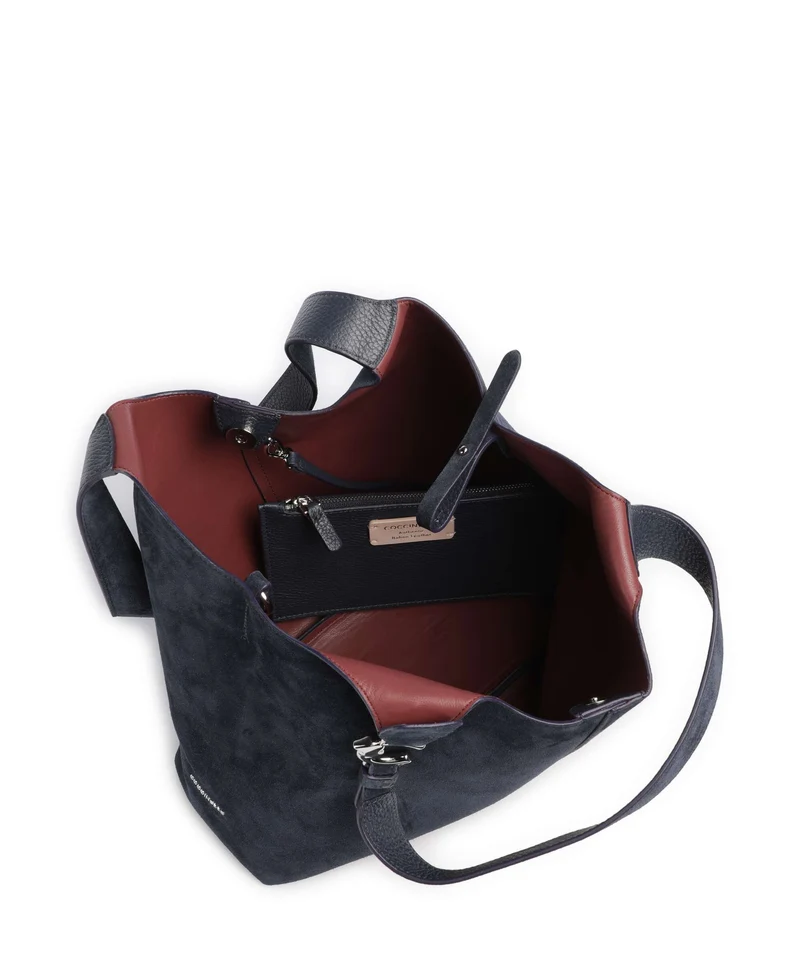 Coccinelle C-Easy Suede Sac fourre-tout midnight blue