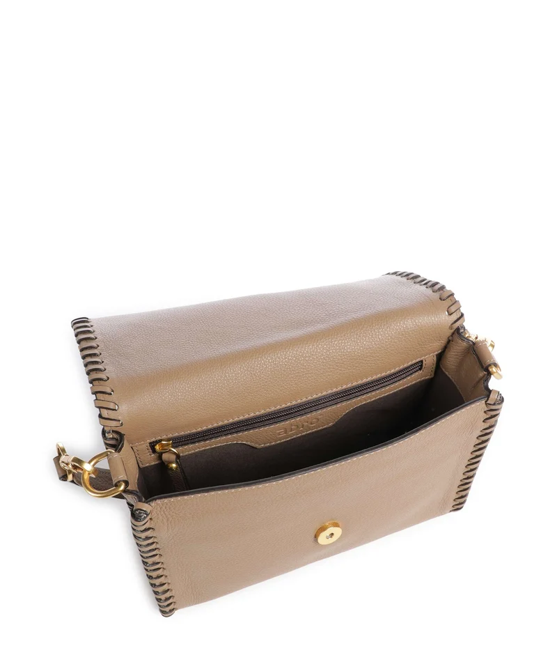 Abro Dalia Temi Stitch Sac porté épaule cappuccino