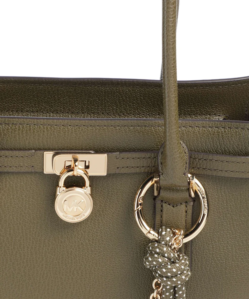 Michael Kors Hamilton Moderne Small Sac porté épaule loden