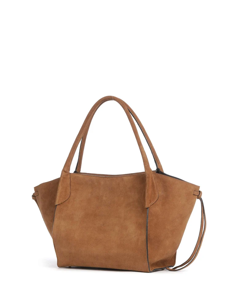 Abro Suede Vibe Big Cabas cuoio