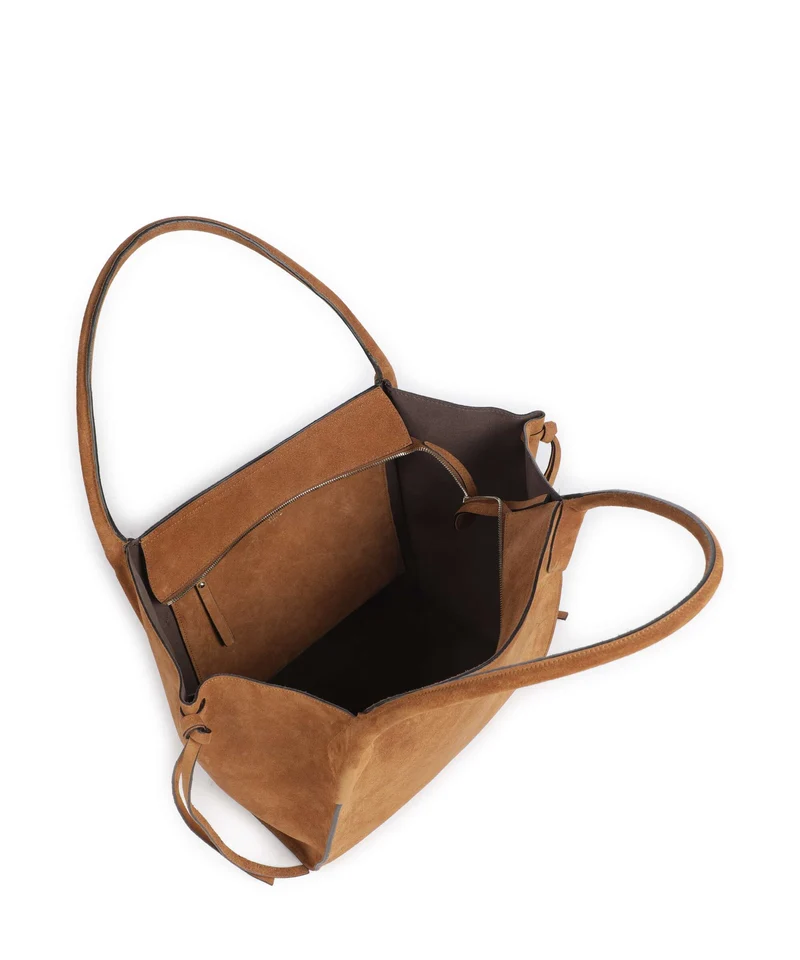 Abro Suede Vibe Big Cabas cuoio
