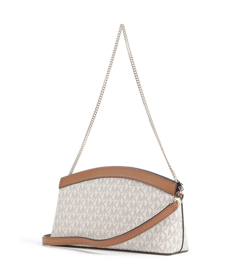 Michael Kors Athena Small Sac porté épaule vanilla/acorn
