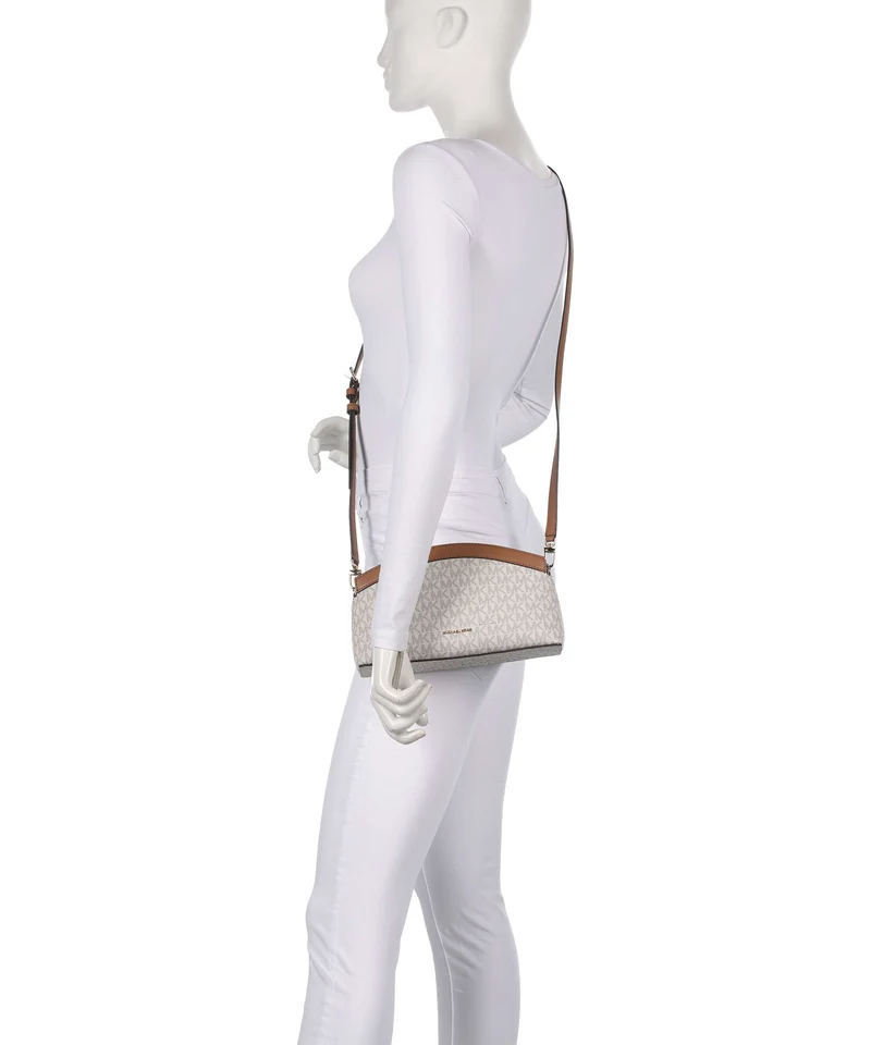 Michael Kors Athena Small Sac porté épaule vanilla/acorn