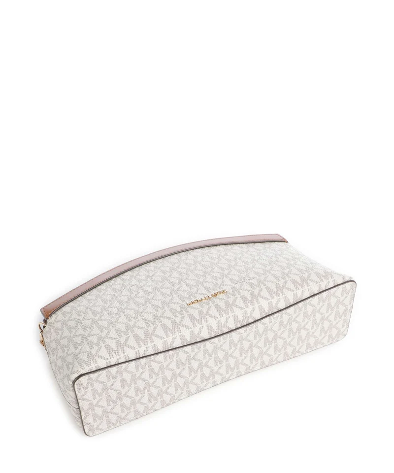 Michael Kors Athena Small Sac porté épaule vanilla/acorn