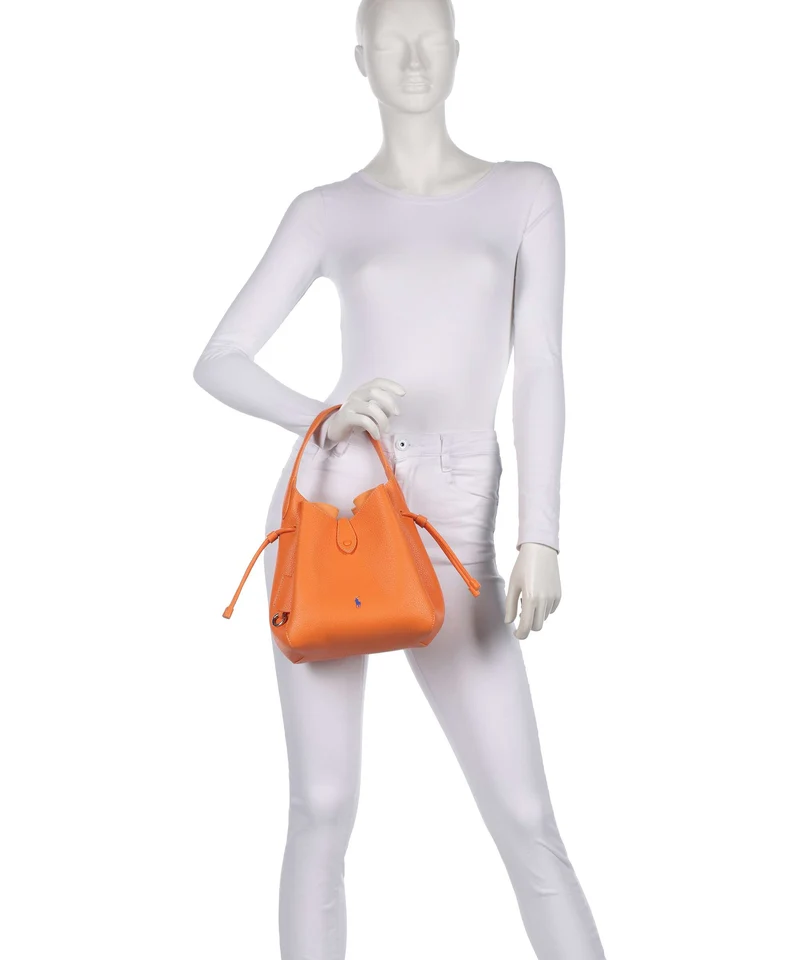 Polo Ralph Lauren Play Medium Sac seau orange peel