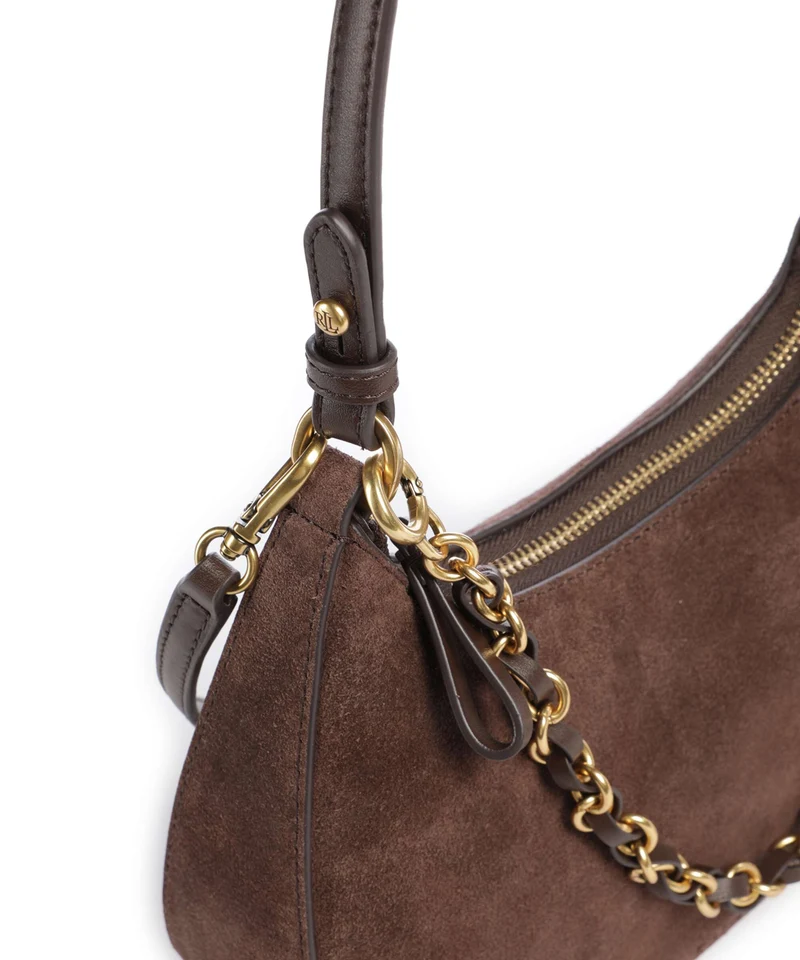 Lauren Ralph Lauren Marcy Medium Sac porté épaule chestnut brown