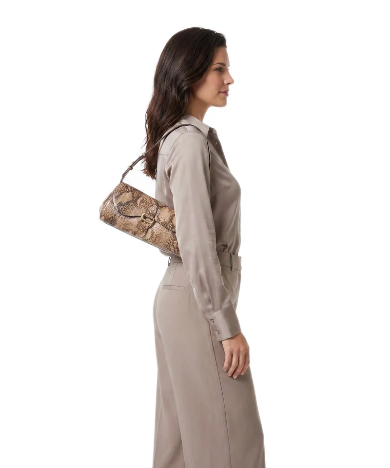 Lauren Ralph Lauren Tasha Medium Sac porté épaule tan multi