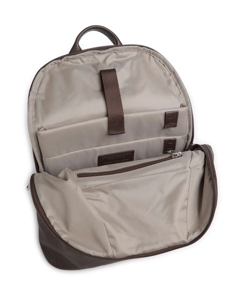 Mandarina Duck Mellow Leather Sac à dos espresso