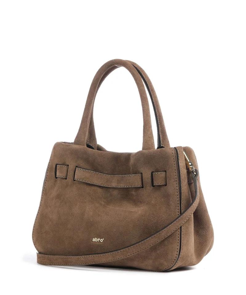 Abro Suede Jill Sac à main khaki