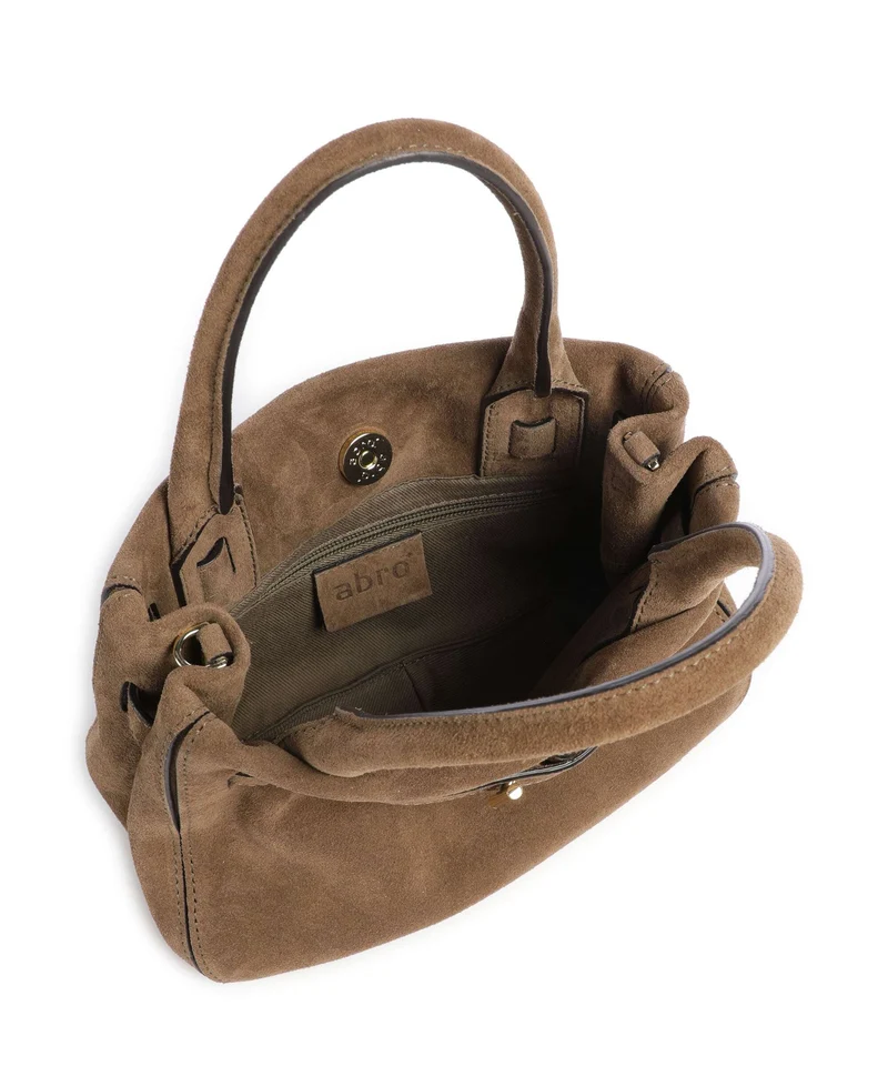 Abro Suede Jill Sac à main khaki