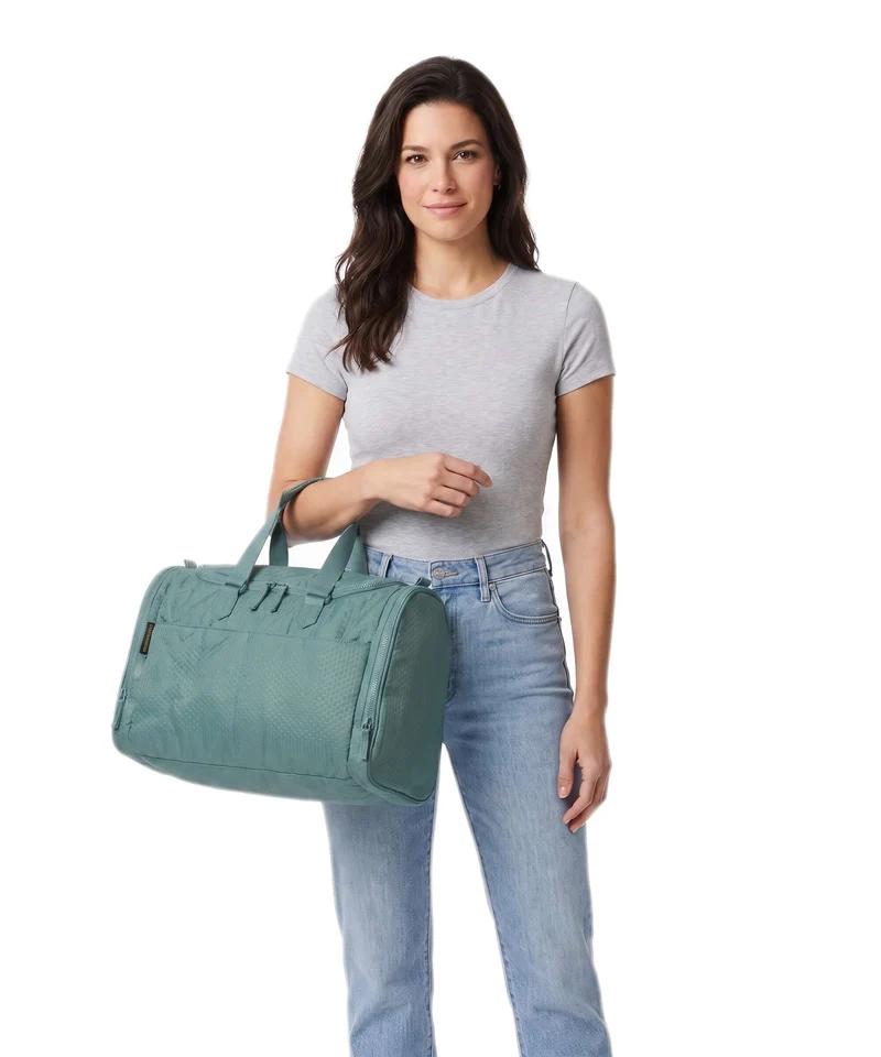 Mandarina Duck Revival 2.0 Sac week-end foliage green