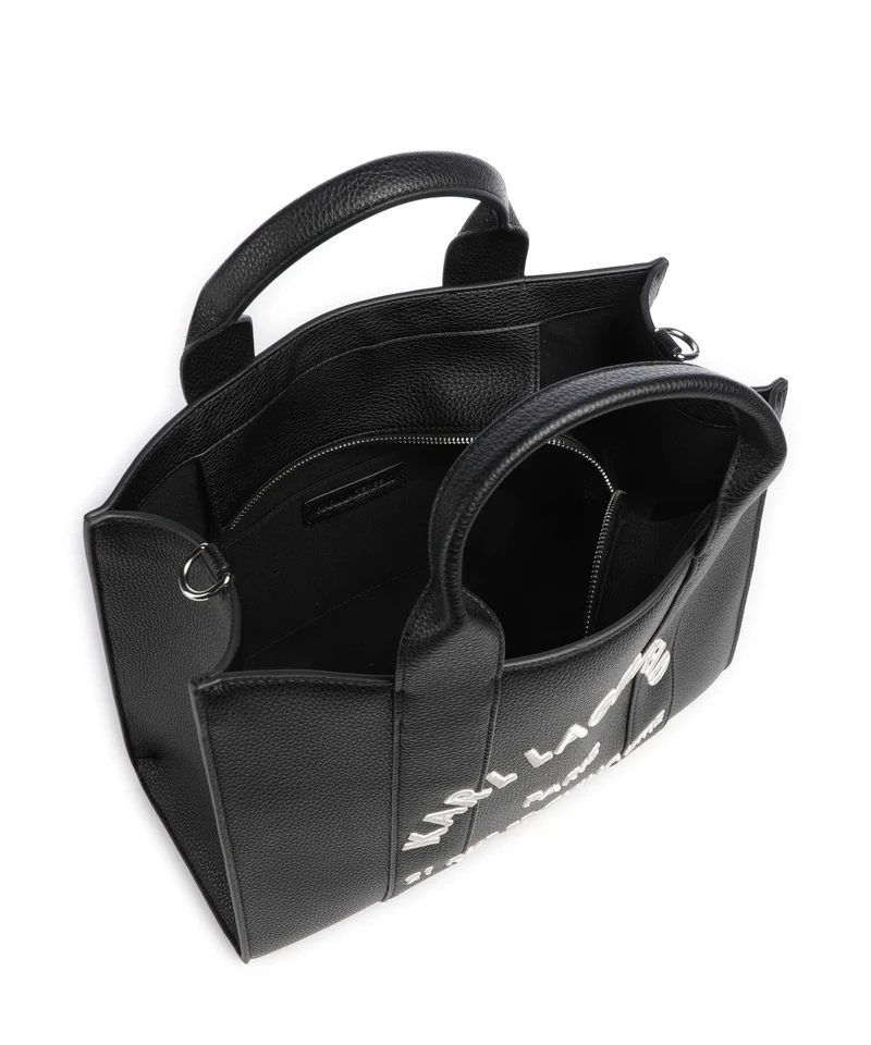 Karl Lagerfeld K/Rue St Guillaume Medium Sac à main white/black