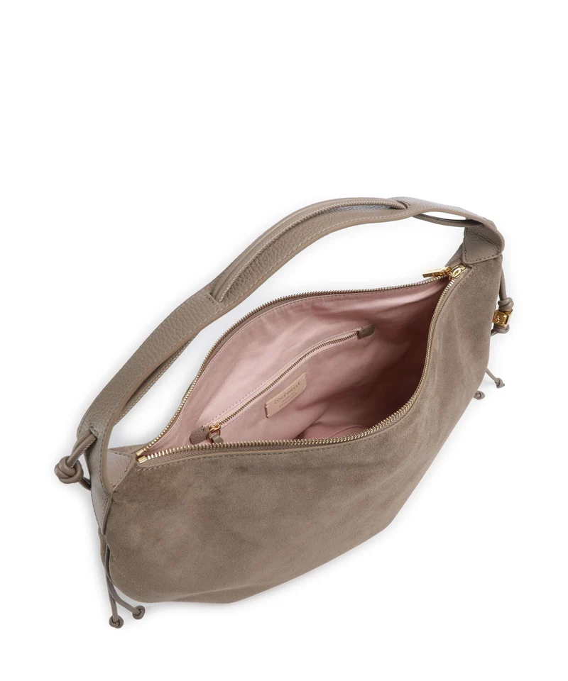 Coccinelle Thess Suede Sac fourre-tout warm taupe