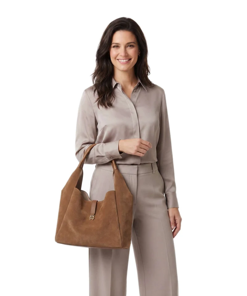 Aigner Zaira M Sac fourre-tout oat beige