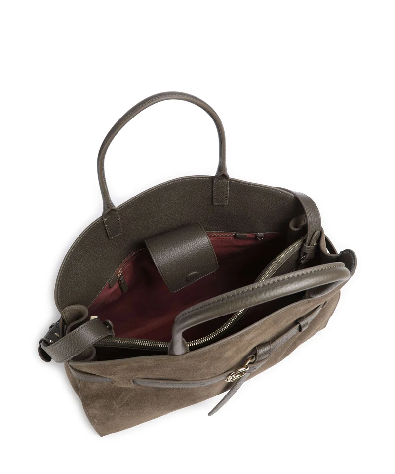 Coccinelle Sabine Suede Sac à main fango