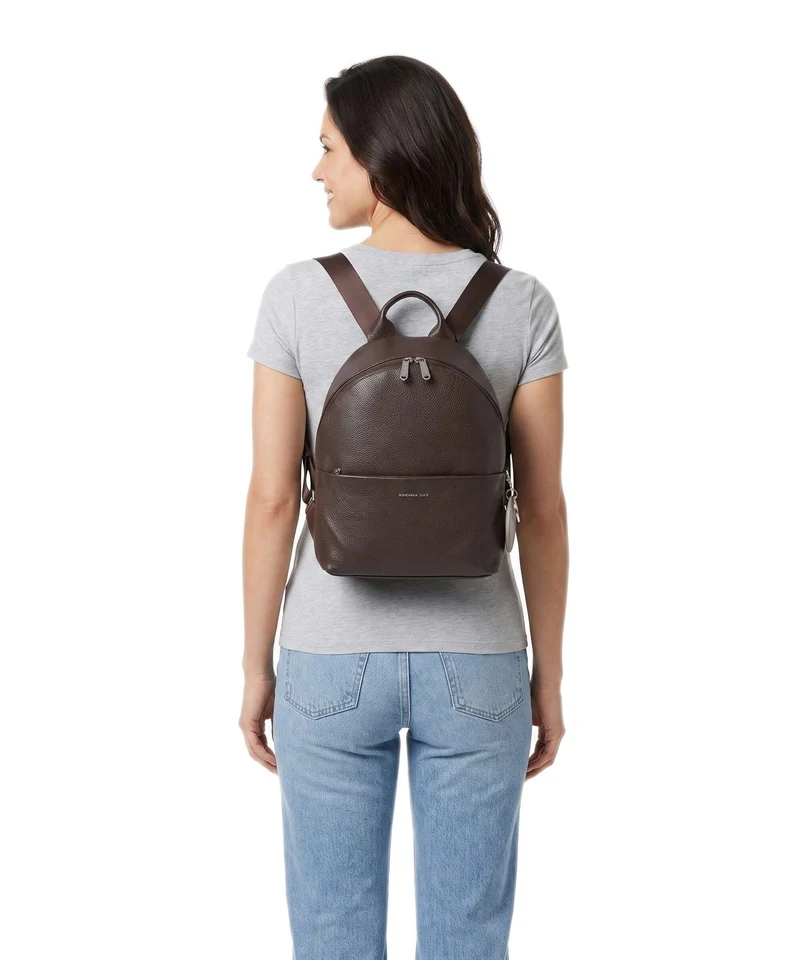 Mandarina Duck Mellow Leather Sac à dos espresso
