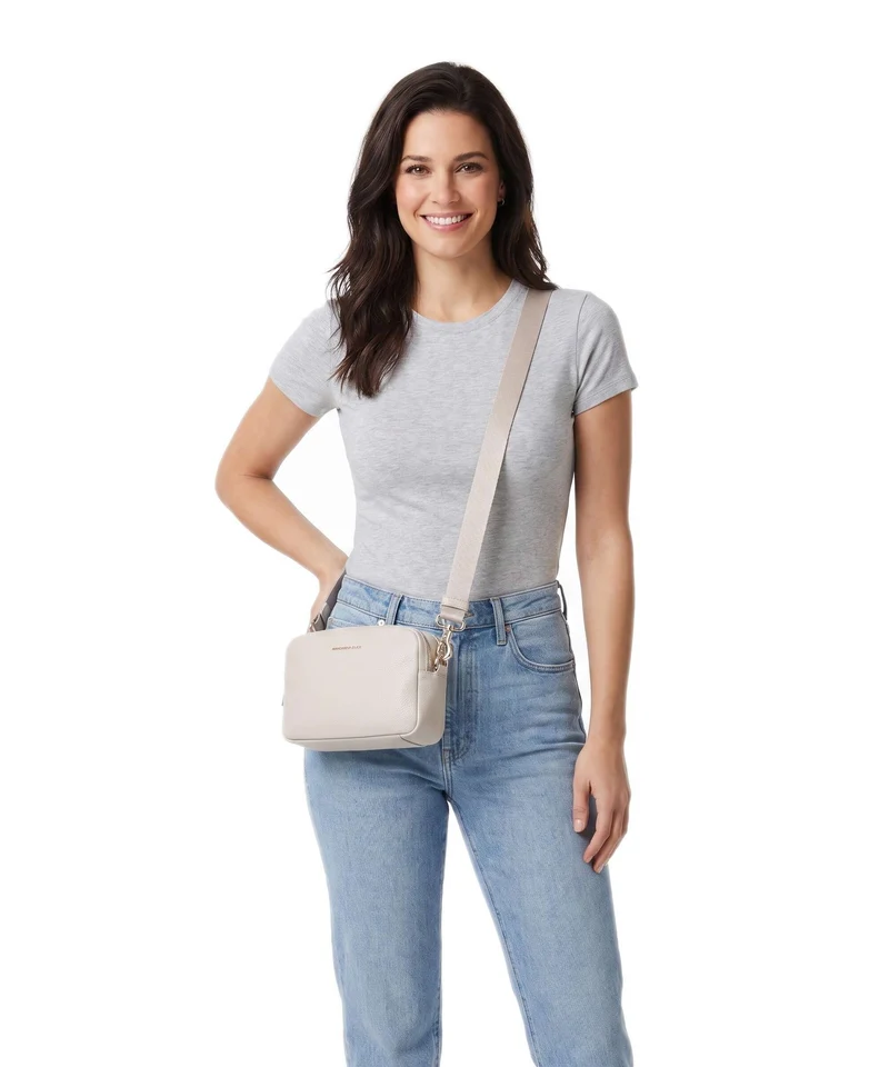 Mandarina Duck Mellow Leather Sac bandoulière cocoon