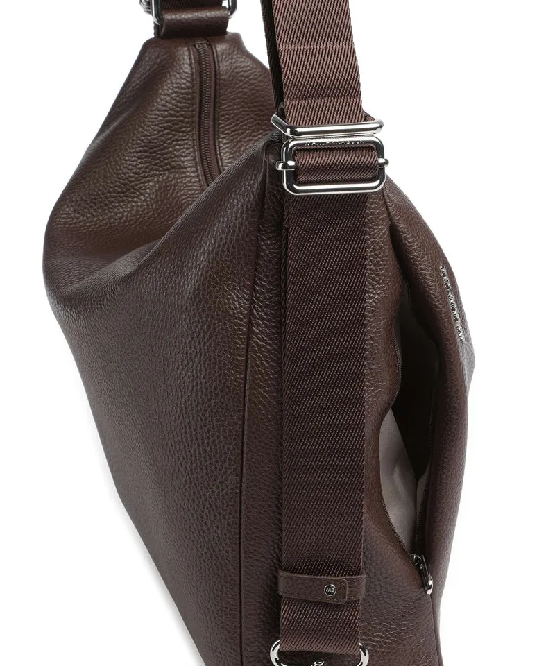 Mandarina Duck Mellow Leather Sac à main porté dos espresso