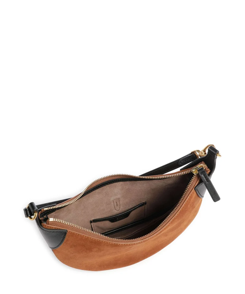 Polo Ralph Lauren ID Collection Mini Sac porté épaule toffee/black