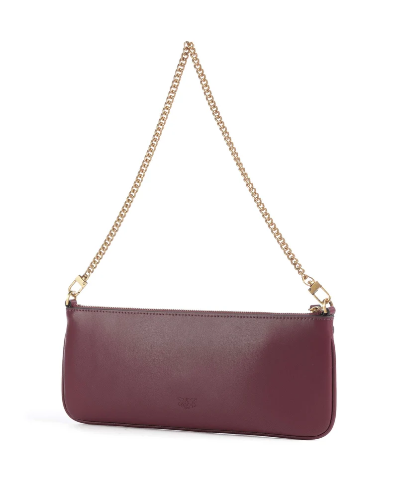 Pinko Flat Horizontal Sac porté épaule ribes intenso/antique gold