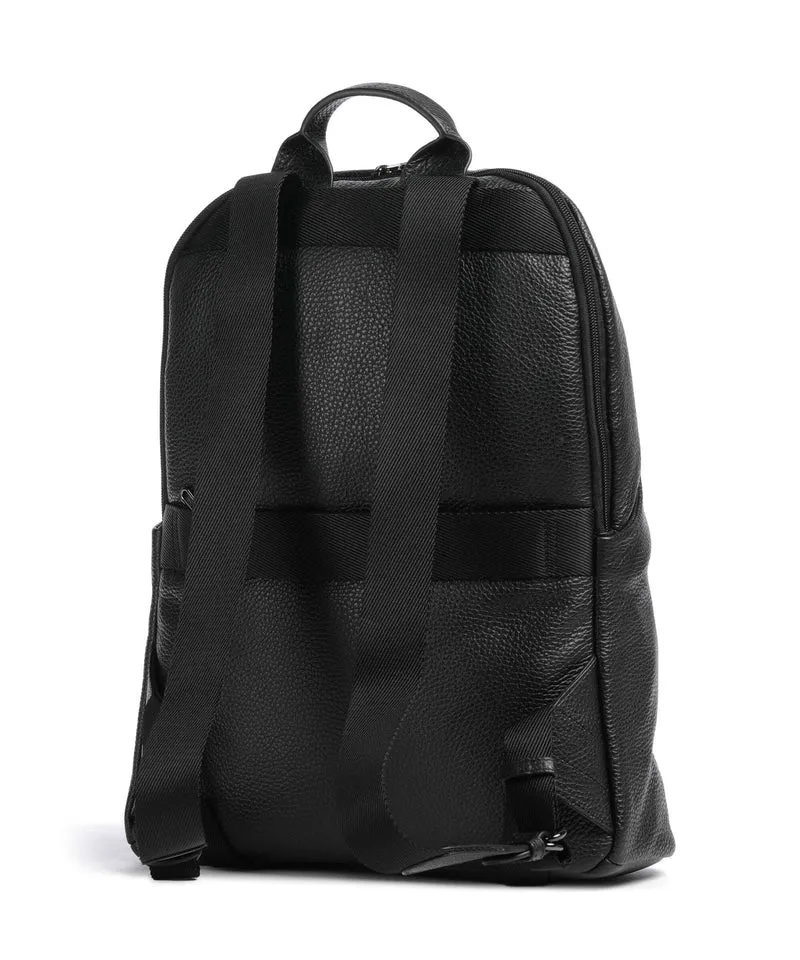 Mandarina Duck Mellow Leather Sac à dos nero