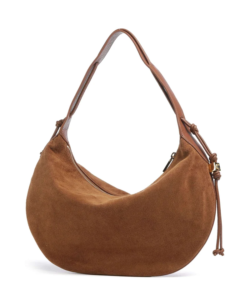 Coccinelle Thess Suede Sac fourre-tout cognac