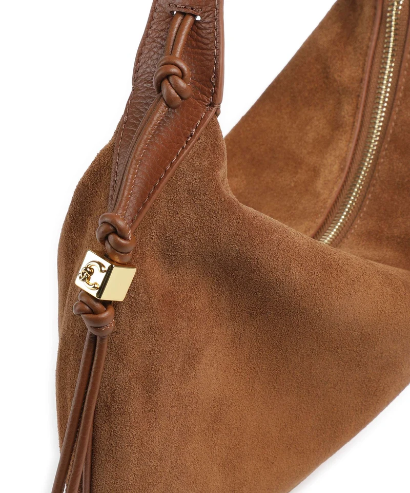 Coccinelle Thess Suede Sac fourre-tout cognac